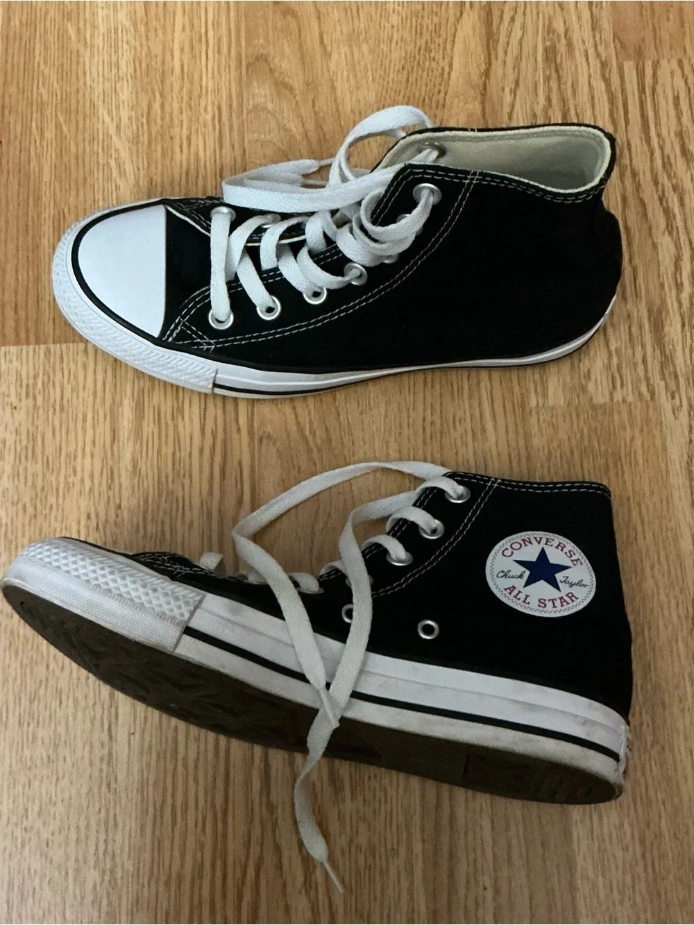 Converse Chuck Taylor All Stars - M4.5/W6.5 - Black/White - #M9160